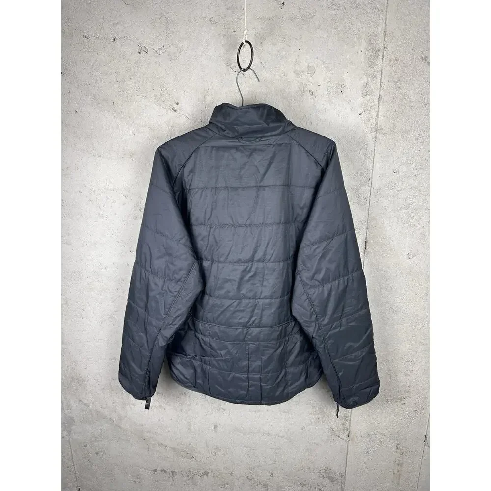 The North Face Black Primaloft Quilted Full Zip Insulated Puffer Jacket Mens MED